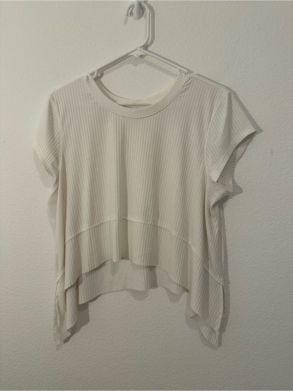 Free People Movement Ribbed Tempo Tee, Large